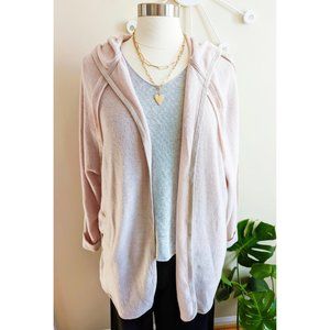 NEW | Soft Sweater Hoodie | Loungewear | Exposed Seams & Pockets